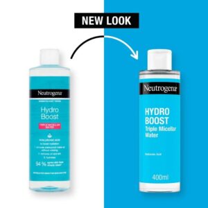 پاک کننده صورت (مسیلار واتر) Hydro Boost Triple Micellar Water نوتروژینا